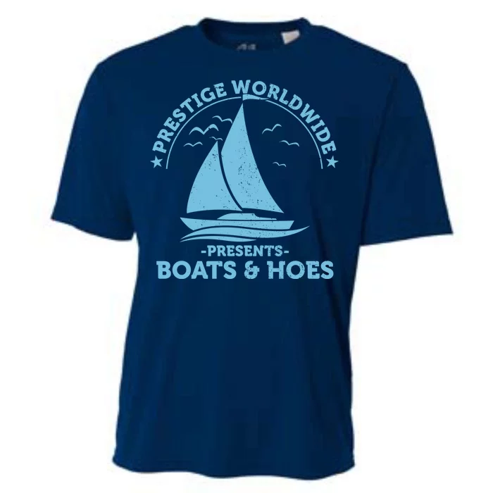 Prestige Worldwide Presents Boats & Hoes Cooling Performance Crew T-Shirt