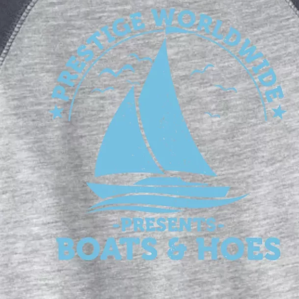 Prestige Worldwide Presents Boats & Hoes Toddler Fine Jersey T-Shirt