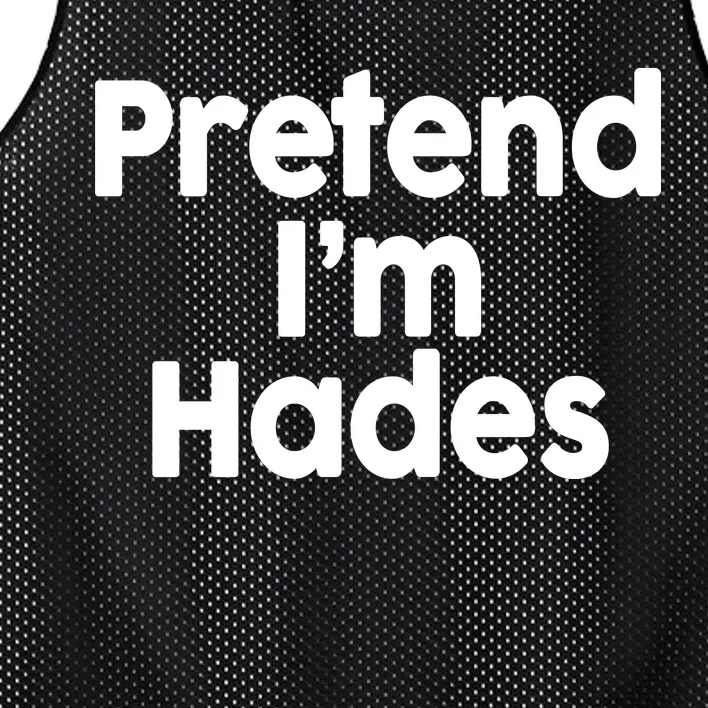 Pretend I'm Hades Mesh Reversible Basketball Jersey Tank