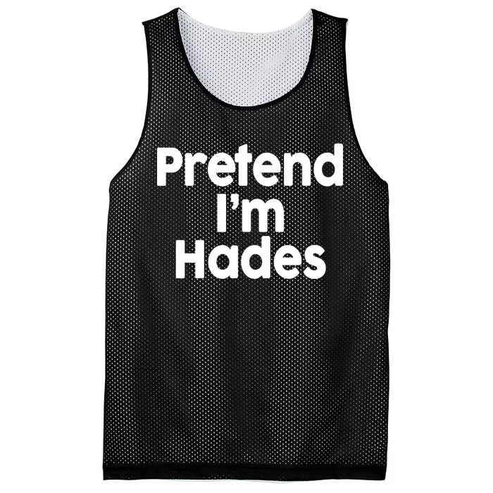 Pretend I'm Hades Mesh Reversible Basketball Jersey Tank