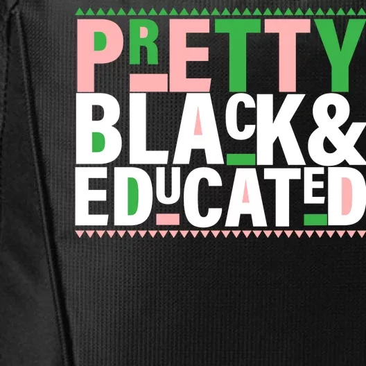 Pretty Black And Educated City Backpack