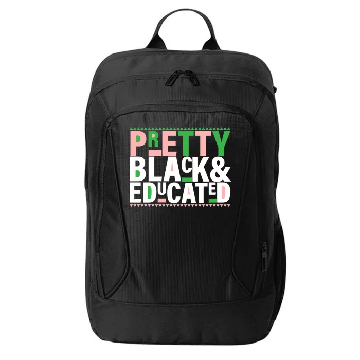 Pretty Black And Educated City Backpack