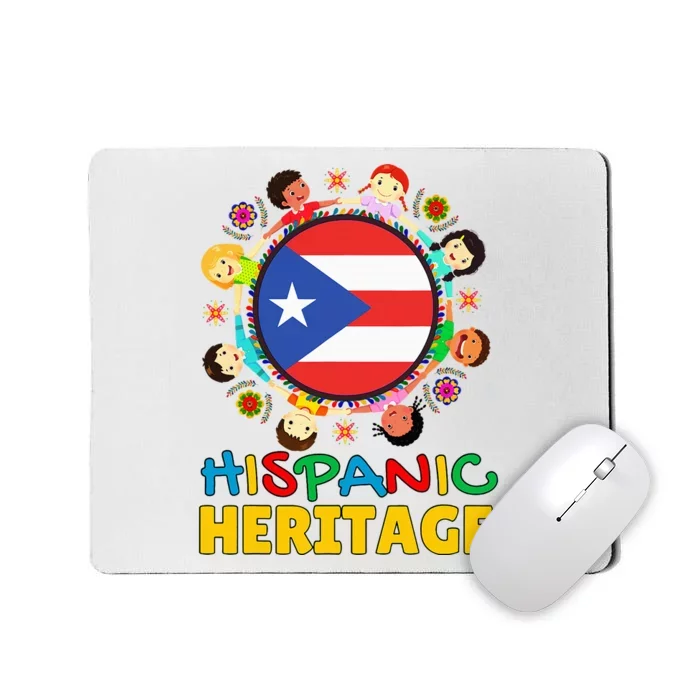 Puerto Rico Flag Boricua Pride Celebration Mousepad