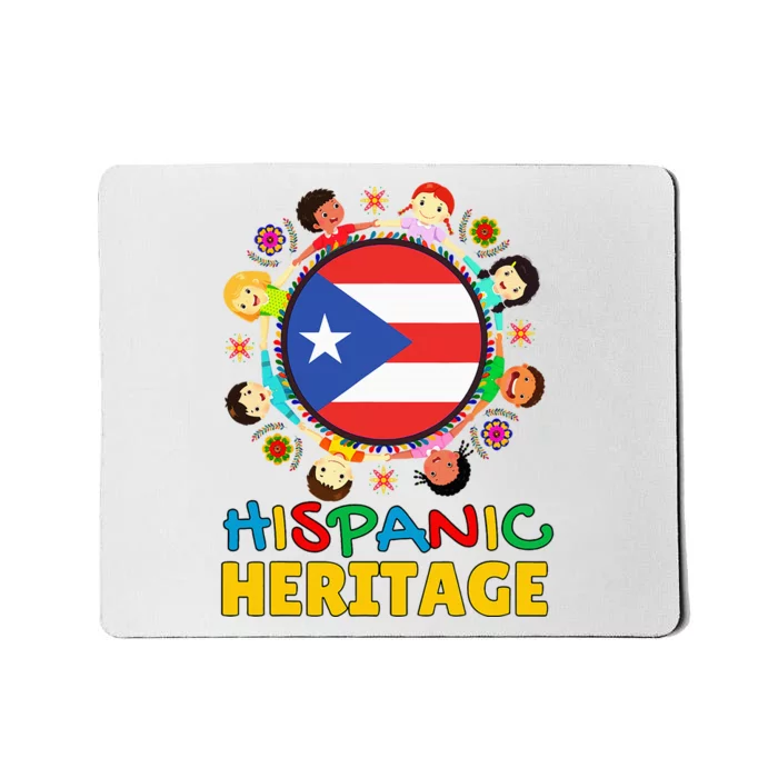 Puerto Rico Flag Boricua Pride Celebration Mousepad