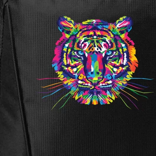 Pride Rainbow Flag Graphic Tiger Hu Rights Gift City Backpack