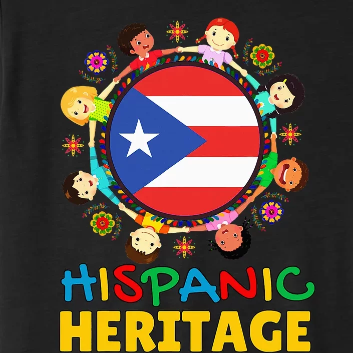 Puerto Rico Flag Boricua Pride Celebration ChromaSoft Performance T-Shirt