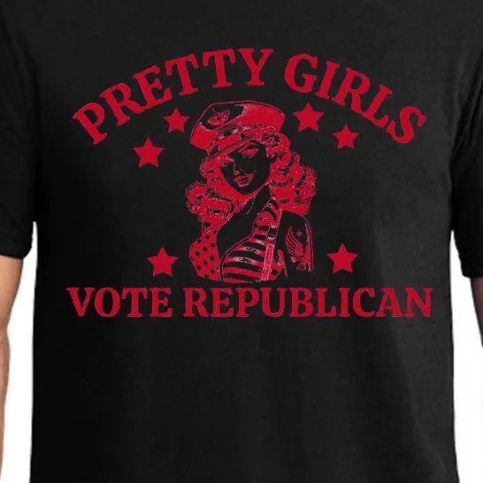 Prettyvote Republican Funny Conservative Patriotic Pajama Set