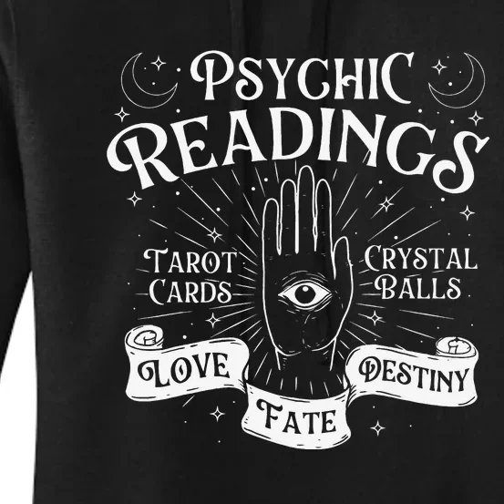 Psychic Readings Fortune Teller Chiromancy Palm Reading Women's Pullover Hoodie