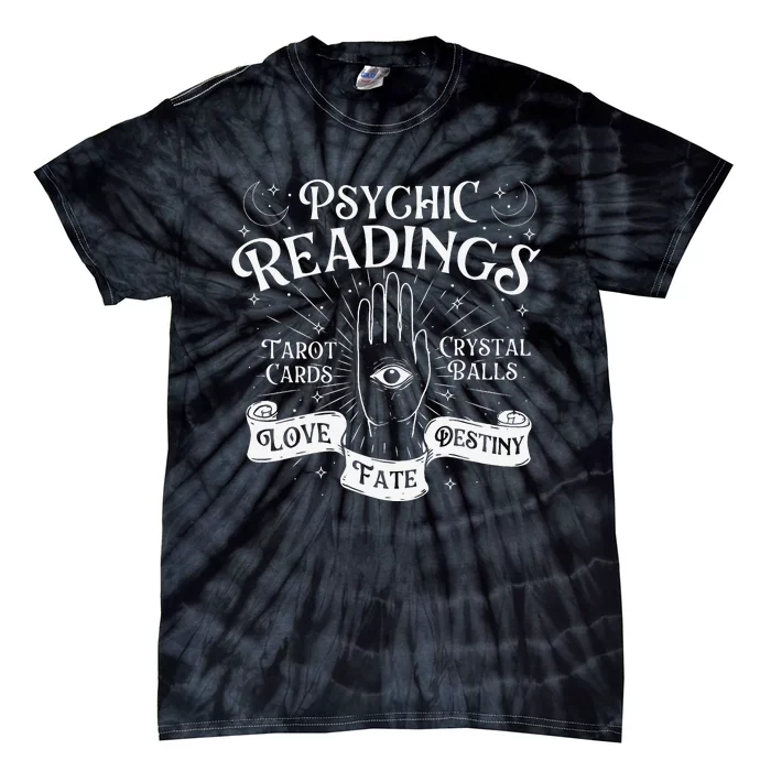 Psychic Readings Fortune Teller Chiromancy Palm Reading Tie-Dye T-Shirt