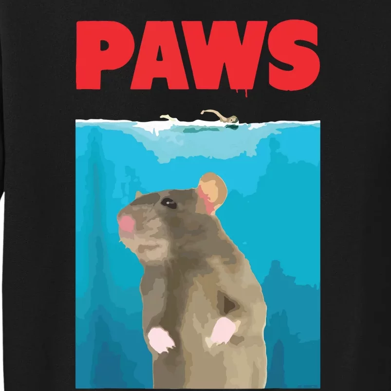 Paws Rat Funny Parody Mouse Lover Gifts Sweatshirt