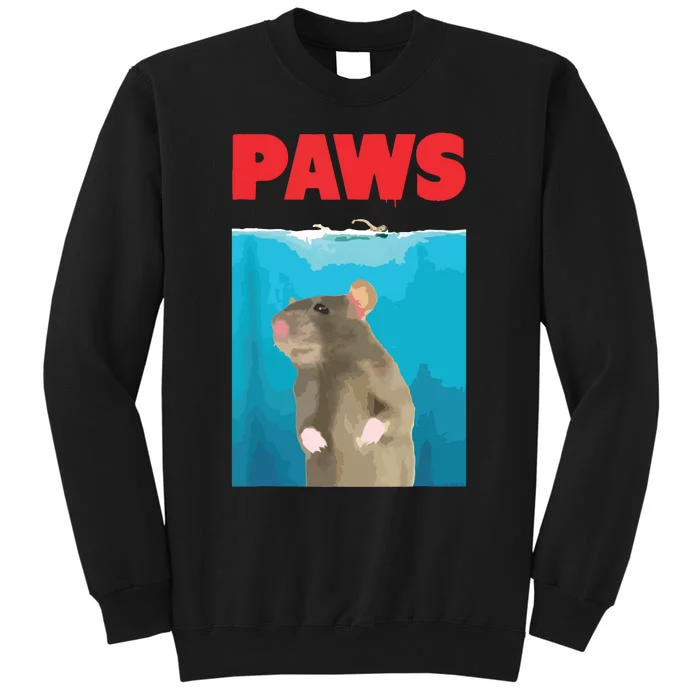 Paws Rat Funny Parody Mouse Lover Gifts Sweatshirt