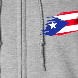 Puerto Rico Flag Jersey Puerto Rico Soccer Team Puerto Rico Full Zip Hoodie