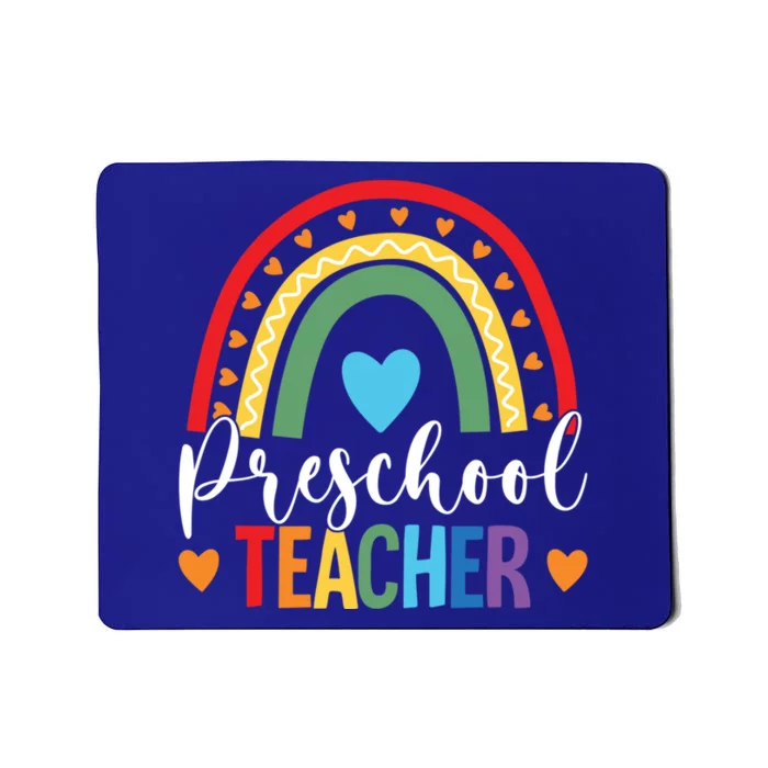 Preschool Rainbow Fun Back To School Preschool PreK Teacher Gift Mousepad