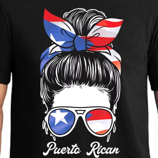 Puerto Rican Girl | Puerto Rico Flag | Puerto Ricans Pajama Set