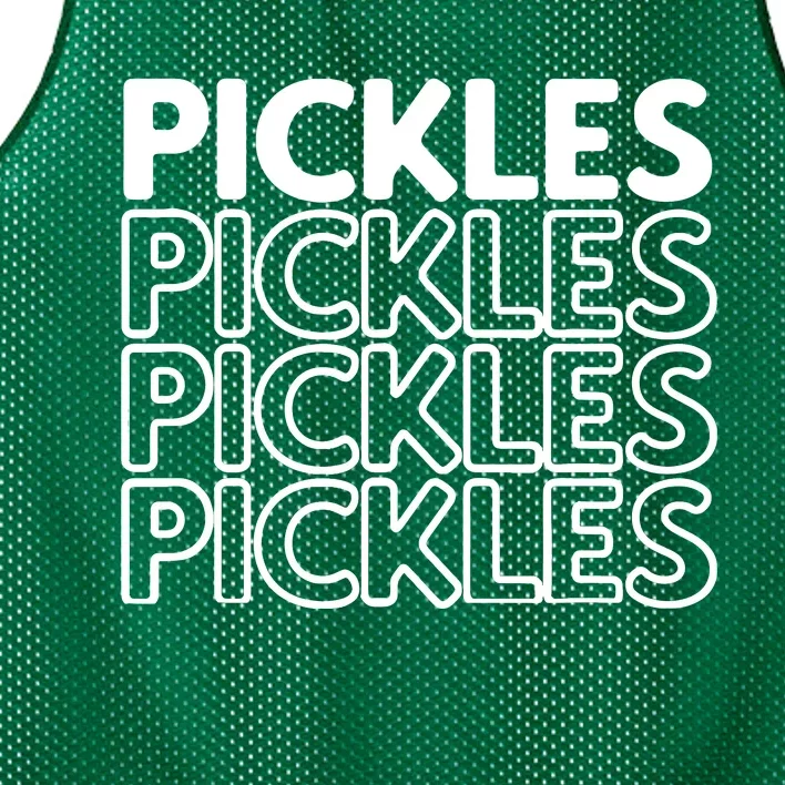 Pickles Retro Green Gift Mesh Reversible Basketball Jersey Tank