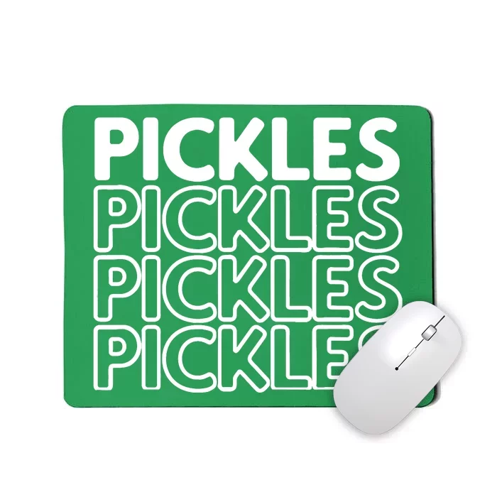 Pickles Retro Green Gift Mousepad