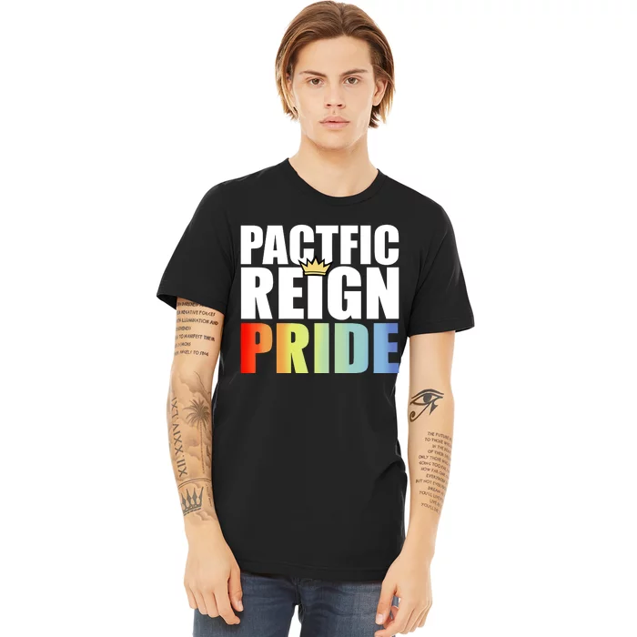 Pacific Reign Gymnastics Pacific Reign Pride Premium T-Shirt