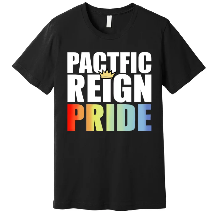 Pacific Reign Gymnastics Pacific Reign Pride Premium T-Shirt