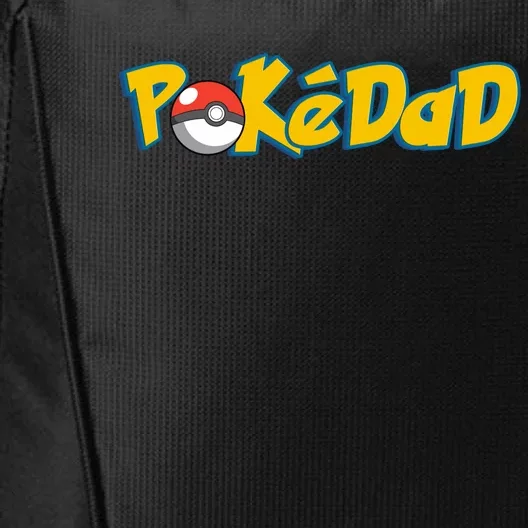 Pokedad Retro Gift For Dad City Backpack