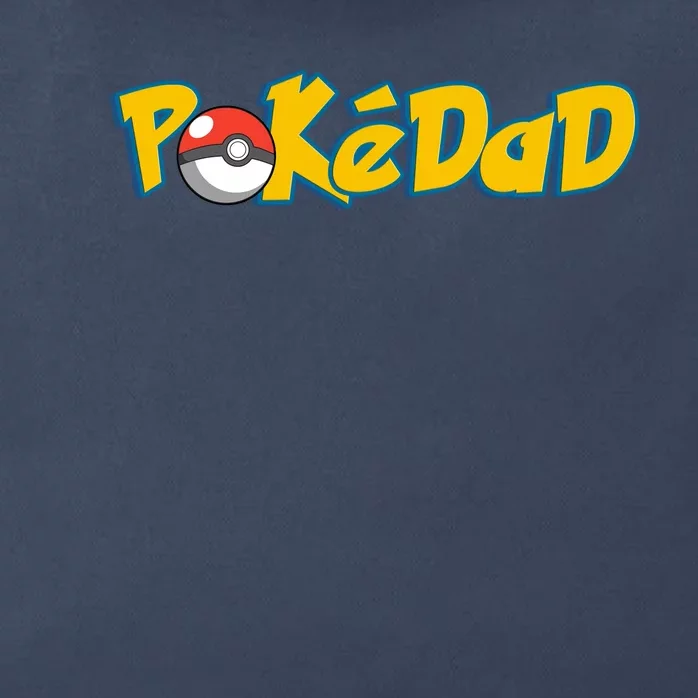 Pokedad Retro Gift For Dad Zip Tote Bag