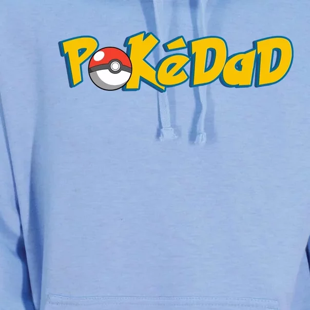 Pokedad Retro Gift For Dad Unisex Surf Hoodie