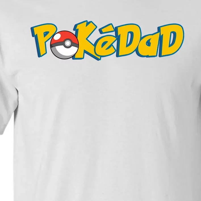 Pokedad Retro Gift For Dad Tall T-Shirt