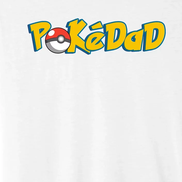 Pokedad Retro Gift For Dad ChromaSoft Performance T-Shirt