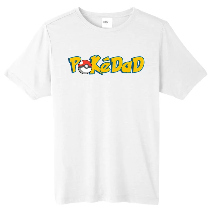 Pokedad Retro Gift For Dad ChromaSoft Performance T-Shirt