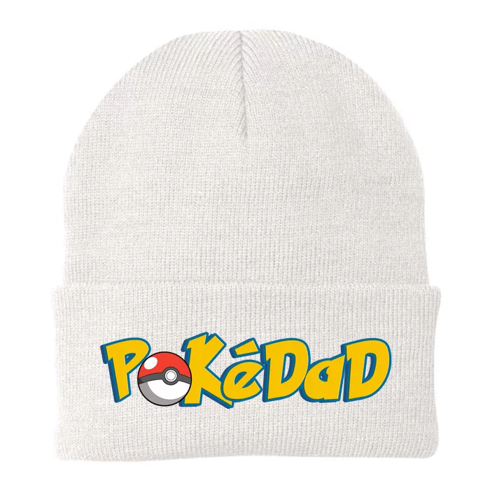 Pokedad Retro Gift For Dad Knit Cap Winter Beanie