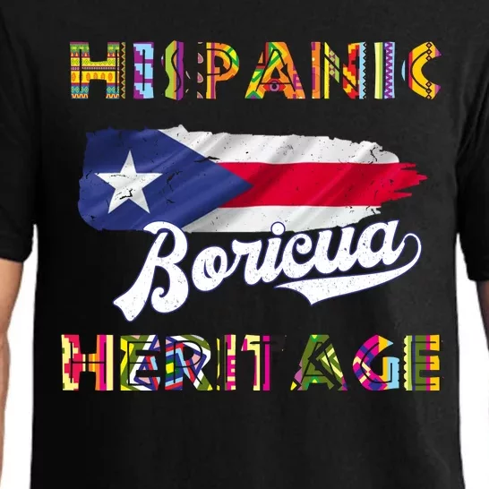 Puerto Rico Hispanic Heritage Month Boricua Pajama Set