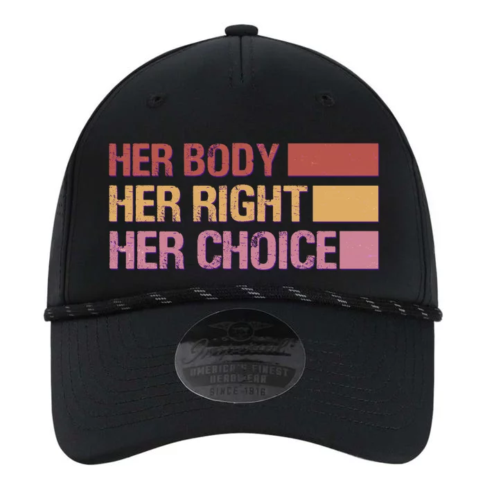 Pro Roe Her Body Her Right Her Choice Performance The Dyno Cap