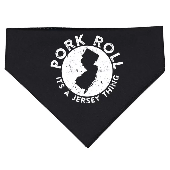 Pork Roll Ham Its A New Jersey Thing State Nj Foodie USA-Made Doggie Bandana