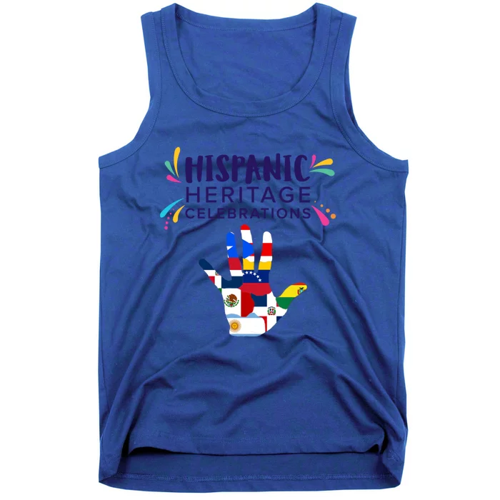 Puerto Rico Hispanic Heritage Gift Idea Meaningful Gift Tank Top