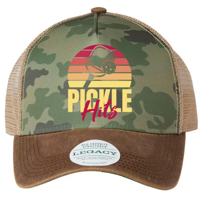 Pickleball Retro Hits Legacy Tie Dye Trucker Hat