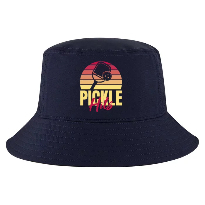 Pickleball Retro Hits Cool Comfort Performance Bucket Hat