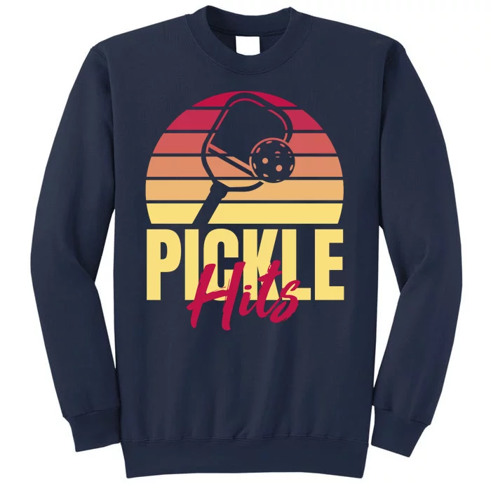 Pickleball Retro Hits Sweatshirt