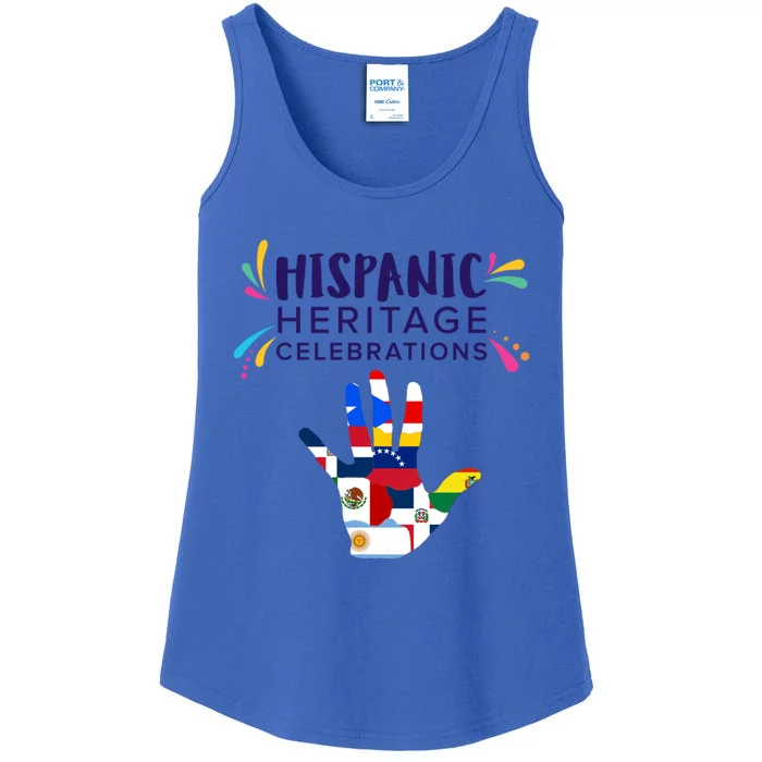 Puerto Rico Hispanic Heritage Gift Idea Funny Gift Ladies Essential Tank