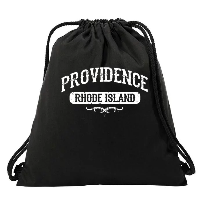 Providence Rhode Island Drawstring Bag