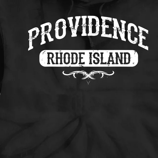 Providence Rhode Island Tie Dye Hoodie