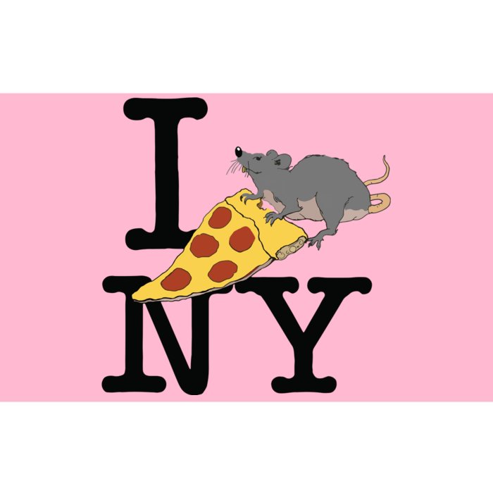 Pizza Rat Ironic Bumper Sticker