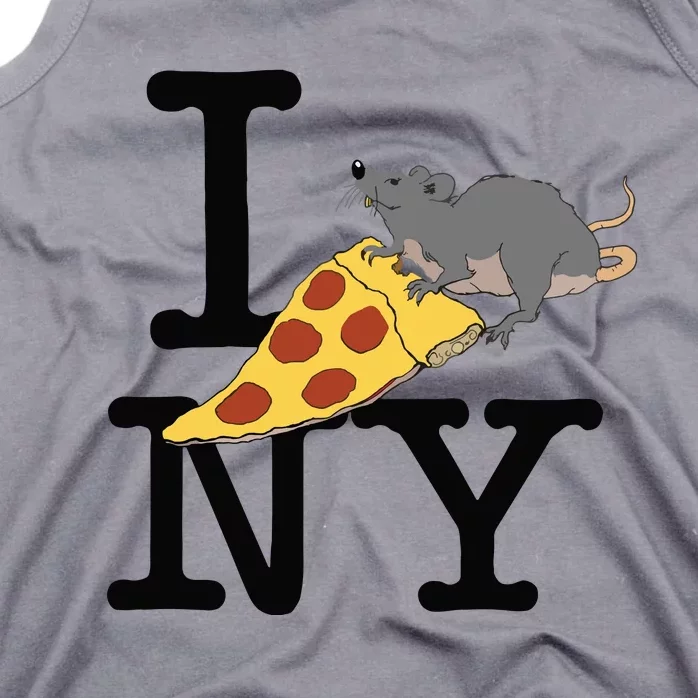 Pizza Rat Ironic Tank Top