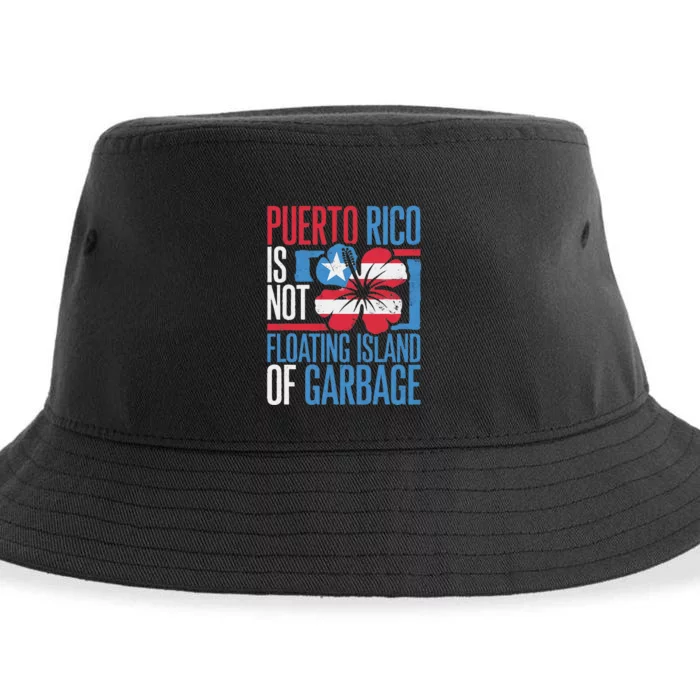 Puerto Rico Is Not A Floating Island Of Garbage Sustainable Bucket Hat