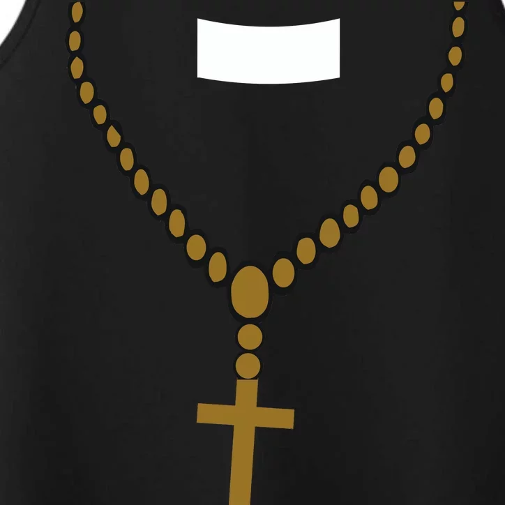 Priest Costume Cross Religion Performance Tank