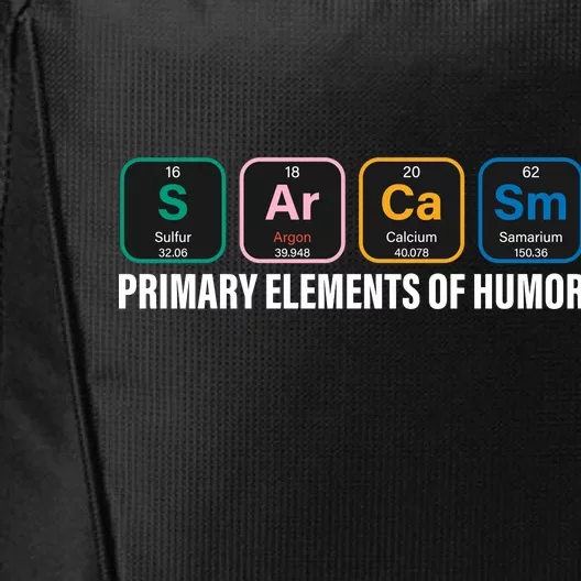 Primary Elements of Humor City Backpack