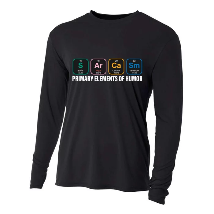 Primary Elements of Humor Cooling Performance Long Sleeve Crew