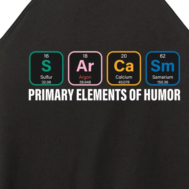 Primary Elements of Humor Women’s Perfect Tri Rocker Tank