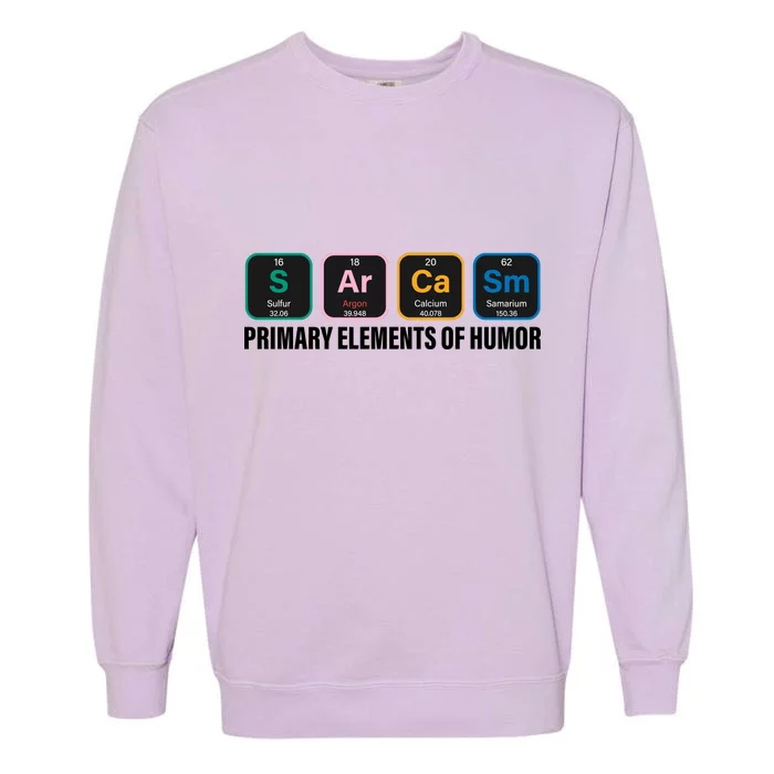 Primary Elements of Humor Garment-Dyed Sweatshirt