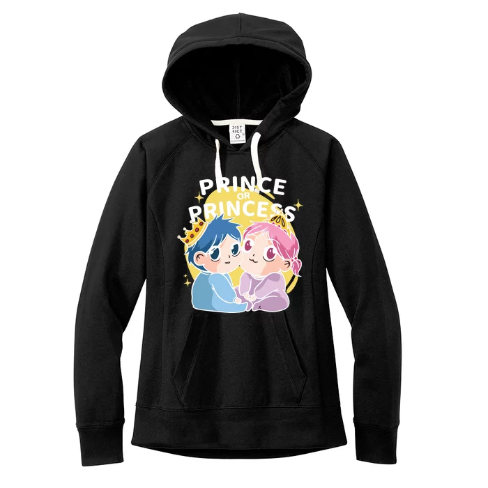 Prince Or Princess Babies Women's Fleece Hoodie