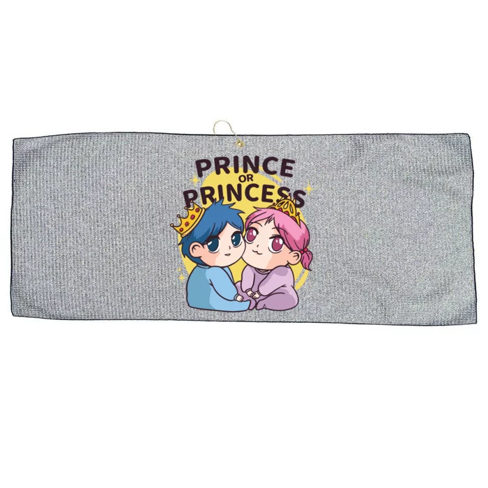 Prince Or Princess Babies Large Microfiber Waffle Golf Towel