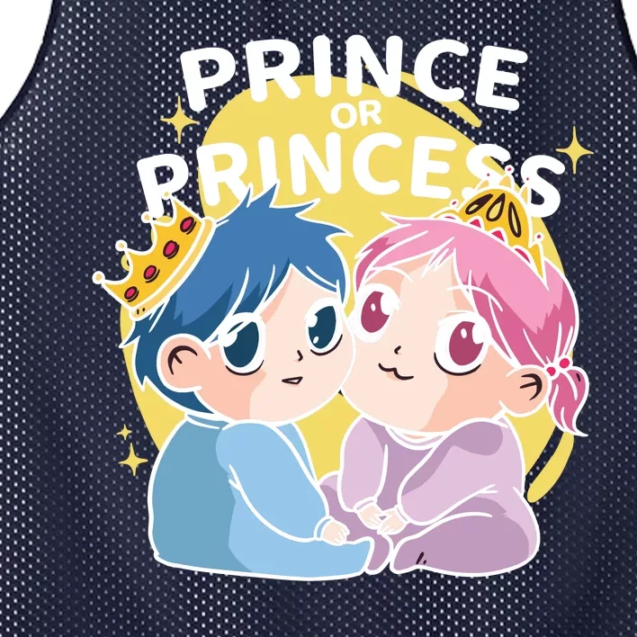 Prince Or Princess Babies Mesh Reversible Basketball Jersey Tank